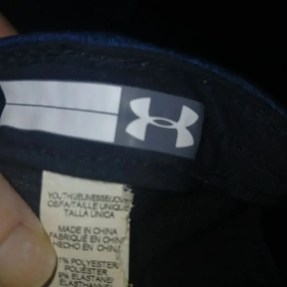 Under Armour Youth Space Dye Baseball Cap - Navy / Multi-Color